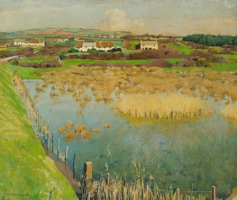 湿地の風景 1922