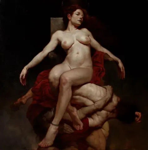 Ericto Olio Su Tela 80 X 80 Cm 2012 年